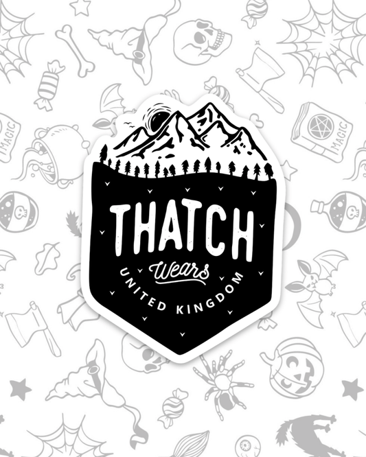 Thatch Wears Mountain Sticker