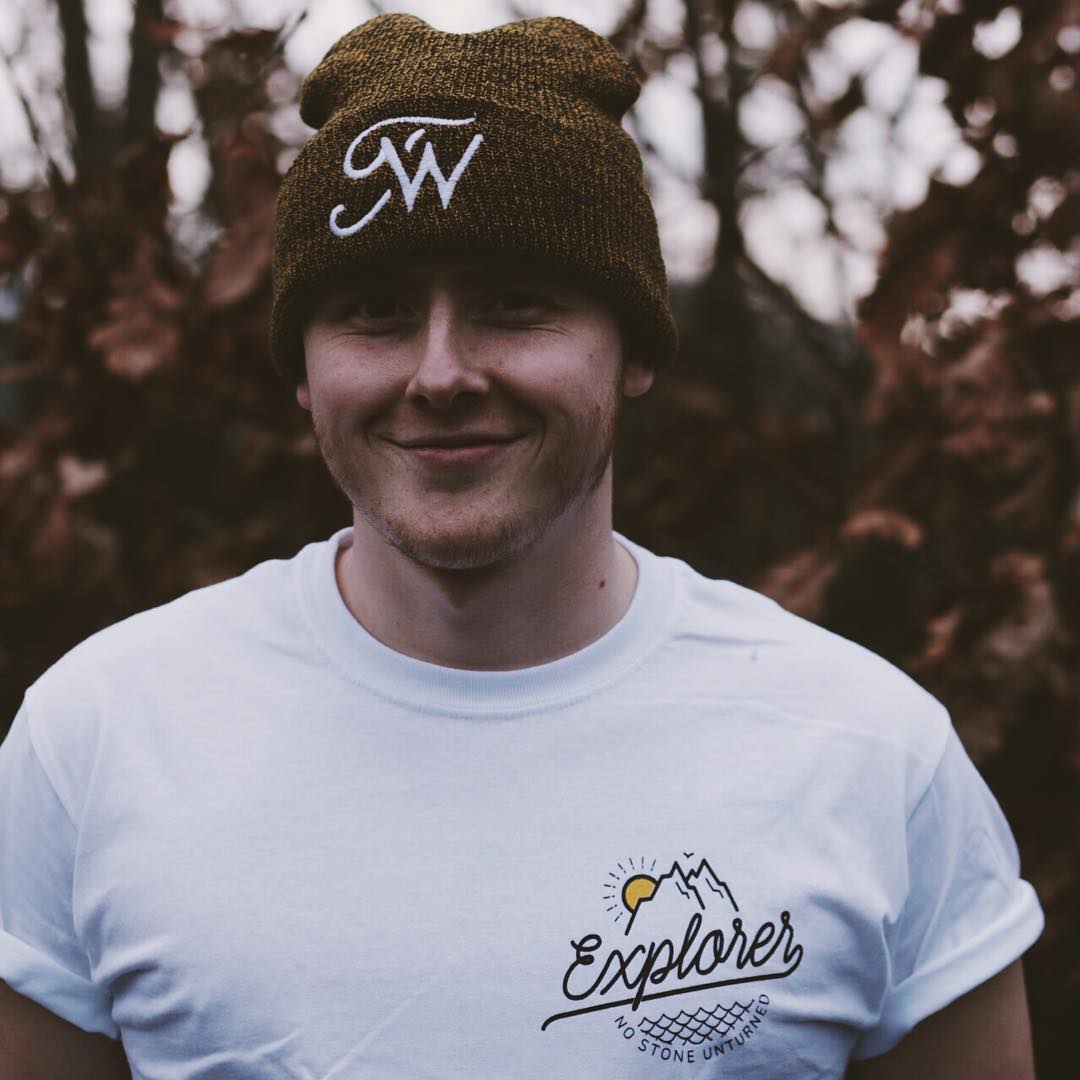 TW Logo Embroidered Beanie 🧢