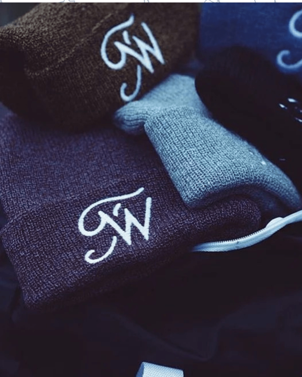 TW Logo Embroidered Beanie 🧢