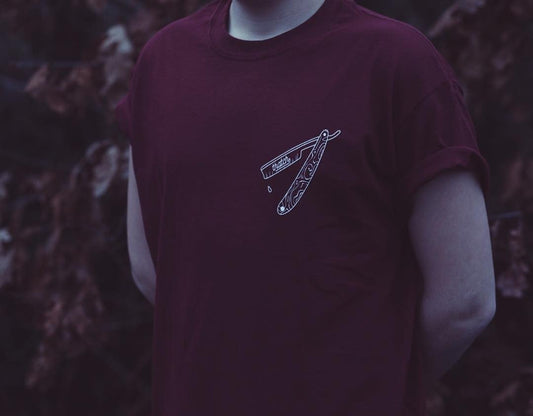 Cut Throat Razer - Burgundy
