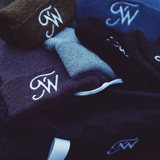 TW Logo Embroidered Beanie 🧢